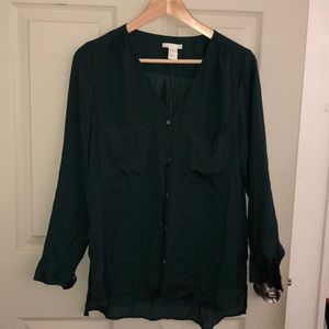 H&M long sleeves blouse
